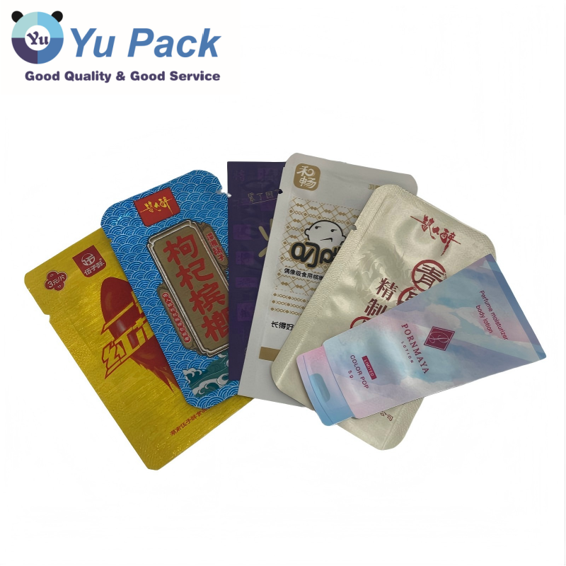 Custom Small Flat Sachets & Sample Pouches Manufacturer