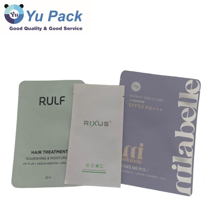 Custom Small Flat Sachets & Sample Pouches Manufacturer