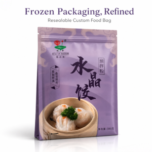 Custom Low-Temperature Resistant Frozen Food Packaging Bags