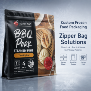 Custom Printed Food Packaging Bags for Frozen Food
