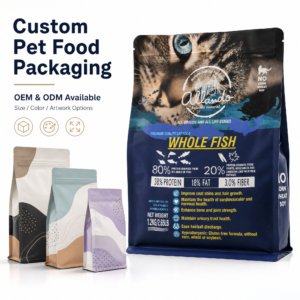 Custom Printing OEM/ODM Premium Pet Food Packaging Bags