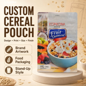 Custom Premium Cereal & Oatmeal Stand-Up Pouches