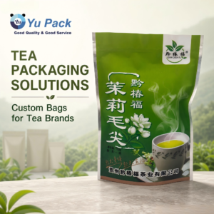 Custom Tea Packaging Pouches & Roll Film Wholesale