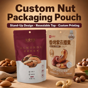 Custom Nut Packaging Pouches & Snack Bags Wholesale