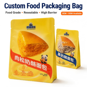 Custom Food Packaging Bags and Food Grade Pouches