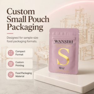 Custom Packaging Mini Sample Bags and Small Pouch