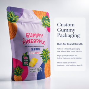Custom Premium Gummy & Candy Packaging Bags