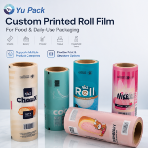 Custom Printed Packaging Roll Film for Food & Daily-Use