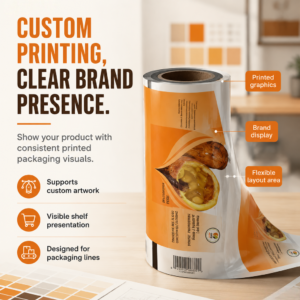 Custom Printed Packaging Roll Film Wholesale