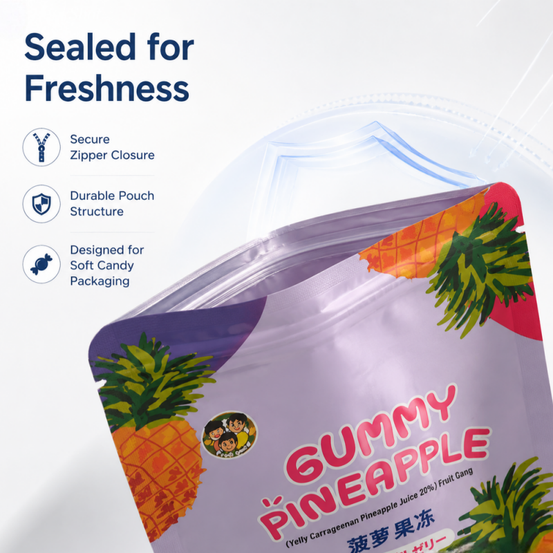 Custom Premium Gummy & Candy Packaging Bags - 图片 3