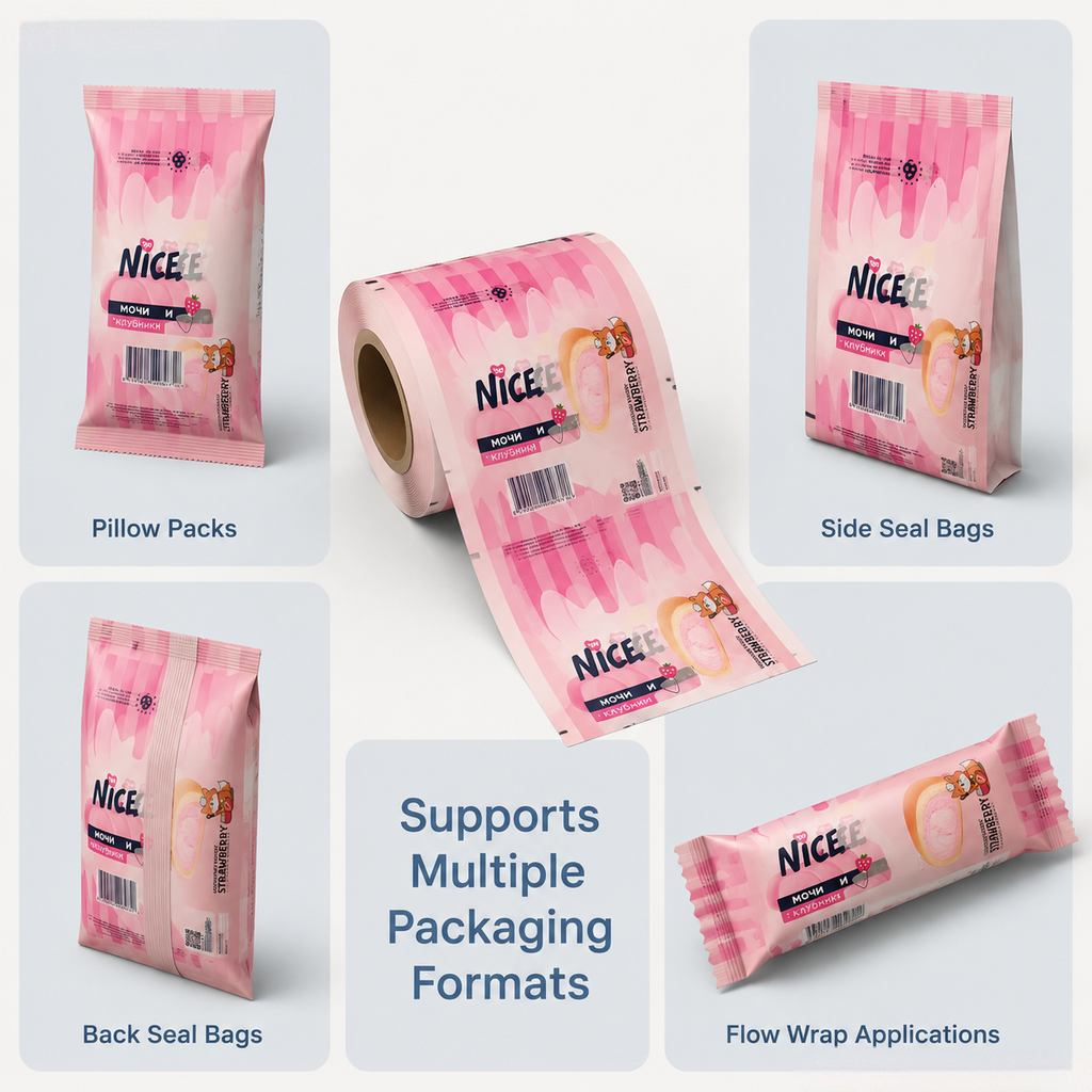 Custom Printed Packaging Roll Film for Food & Daily-Use - 图片 3