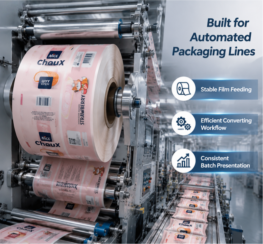 Custom Printed Packaging Roll Film for Food & Daily-Use - 图片 4