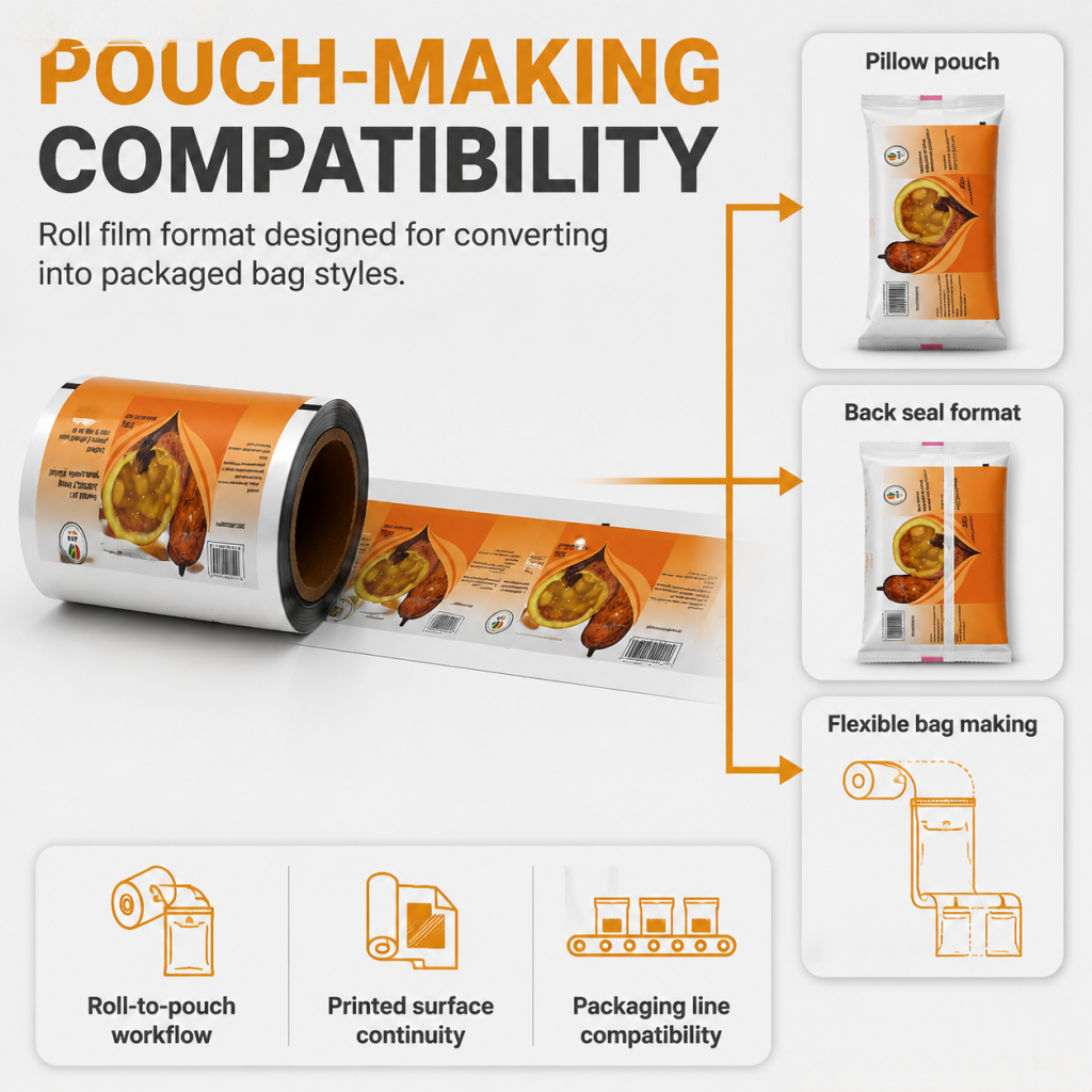 Custom Printed Packaging Roll Film Wholesale - 图片 4