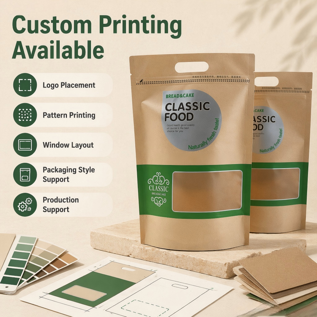 Custom Paper Stand-Up Pouches Wholesale - 图片 4
