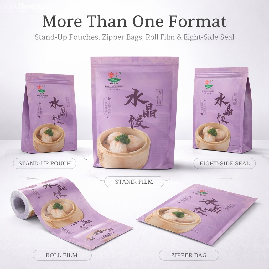 Custom Low-Temperature Resistant Frozen Food Packaging Bags - 图片 3