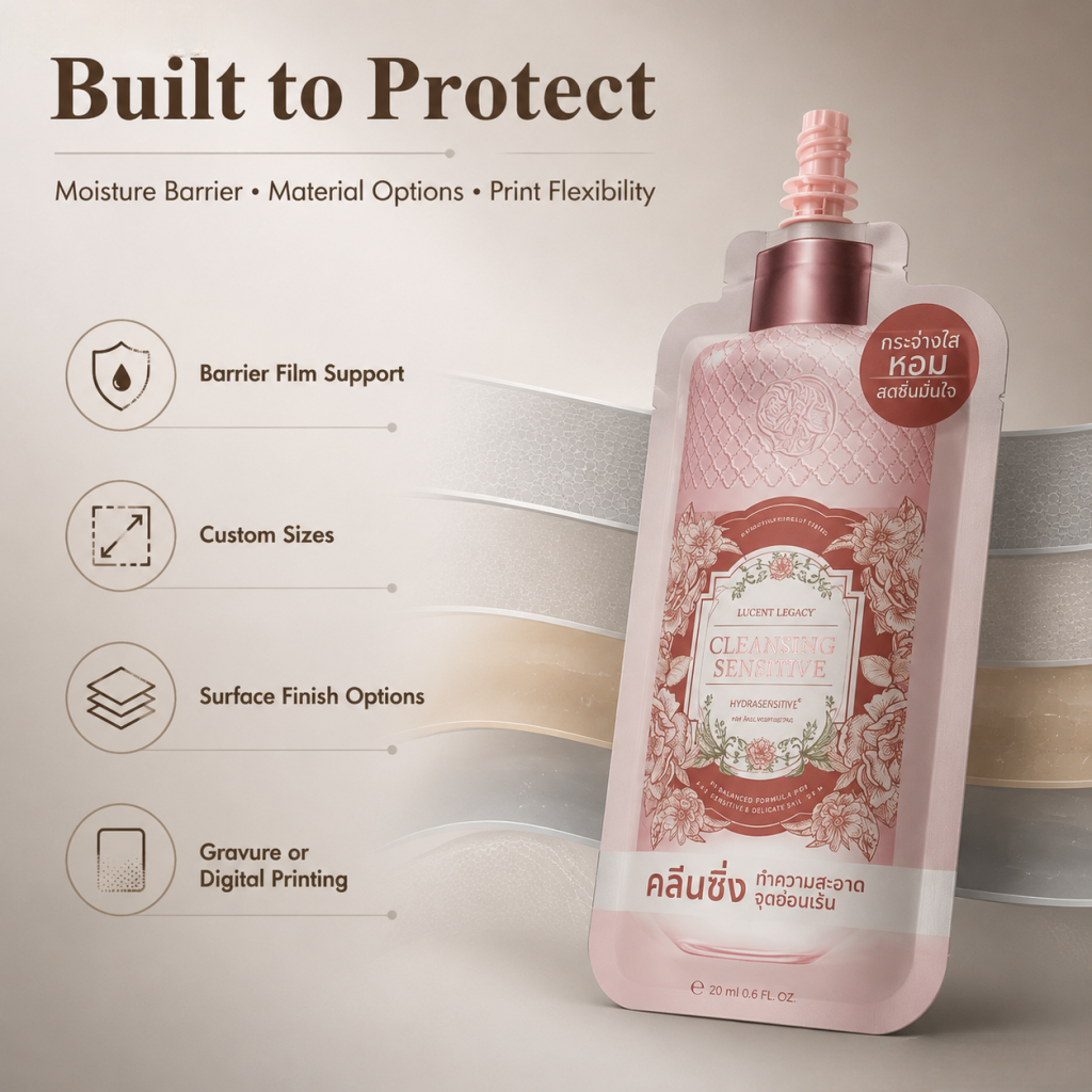 Custom Premium Spout Pouches (Leak-Proof & Resealable Liquid Packaging Bags) - 图片 3