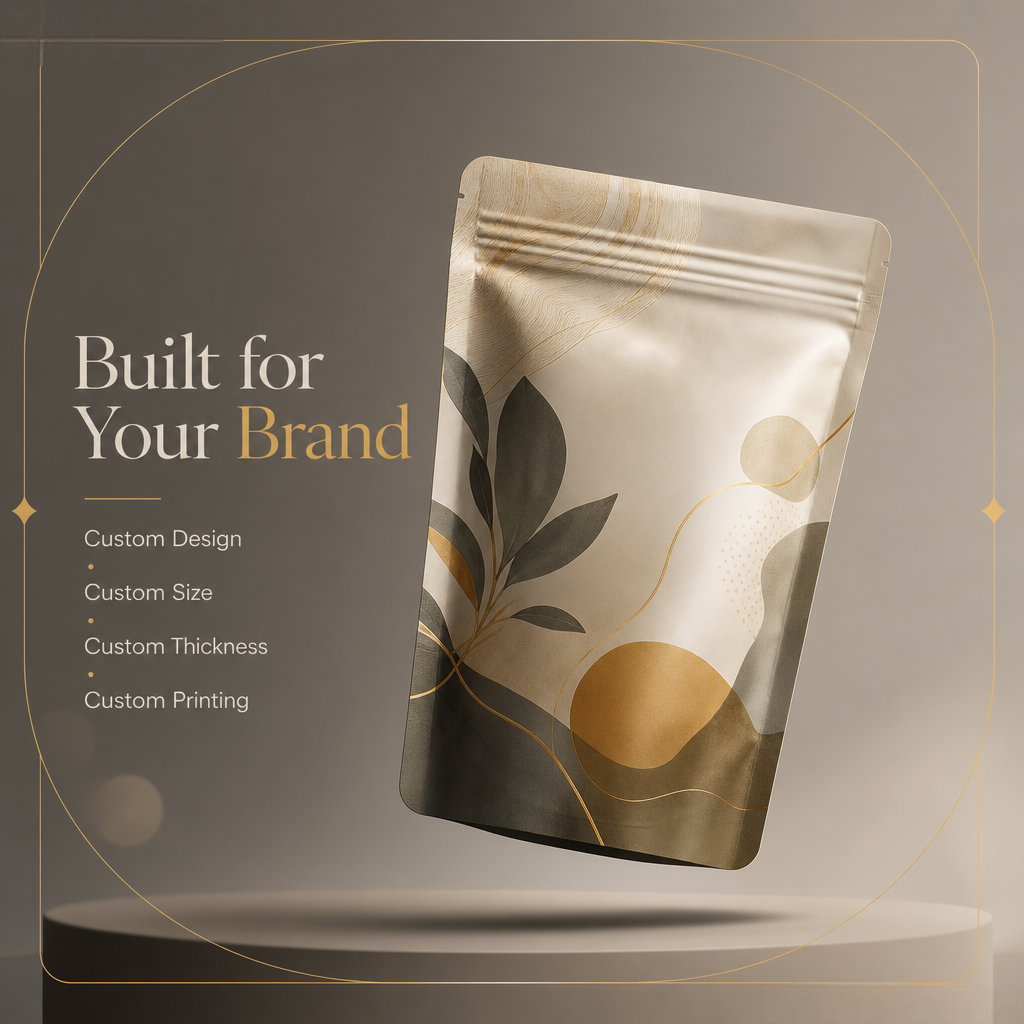 Custom Premium Milk Tea & Beverage Powder Packaging Bags - 图片 2