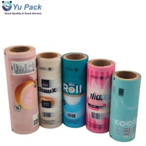 Custom Printed Flexible Packaging Roll Film for Automatic Food Packaging Machine
