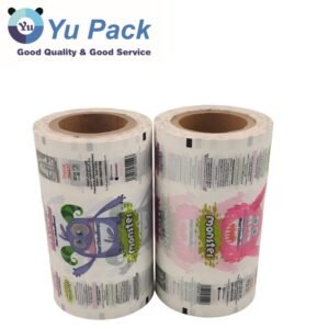 Custom Printed Flexible Food Packaging Roll Film for Cotton Candy