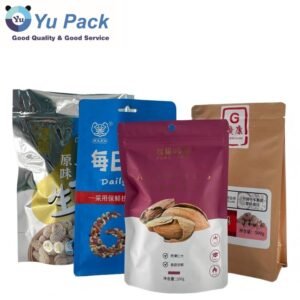 Custom Printing OEM/ODM Food Packaging Stand up Pouch with Ziplock