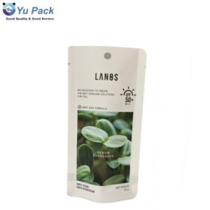 Custom Printed Flat Sachet & 3-Side Seal Pouch Small Sample Packaging Bag for Cosmetics Supplements and Skincare