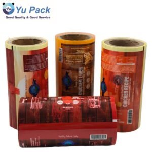 Custom Printed Frozen Beef Packaging Roll Film for Automatic Food Packaging Machines