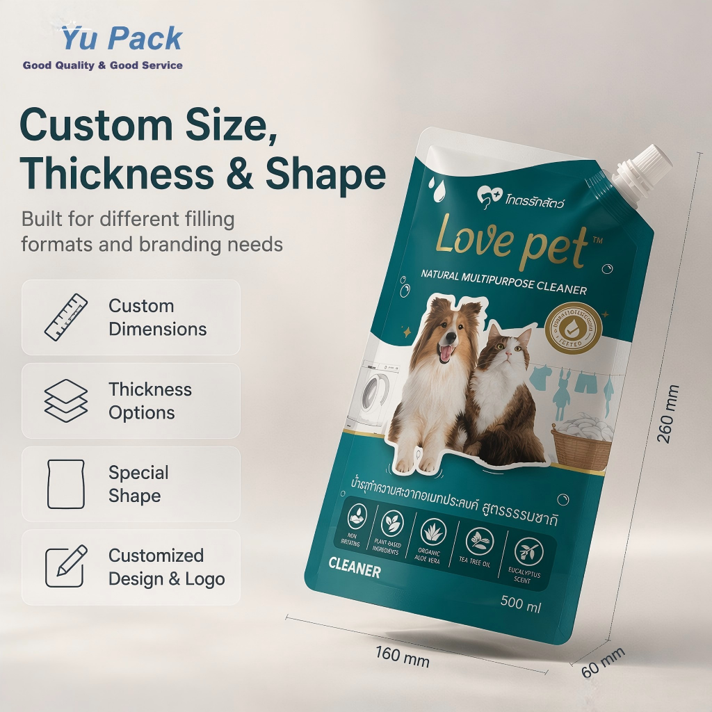 Custom Pet Food Spout Pouches and Pet Care Packagin - 图片 3