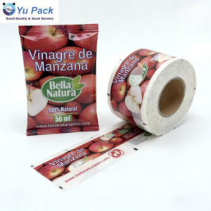 Custom Printing OEM/ODM Apple Cider Vinegar Roll Film for Food Packaging