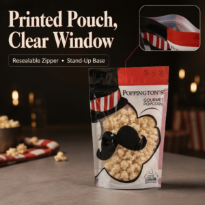 Customize Popcorn Packaging Bags in Various Bag Types