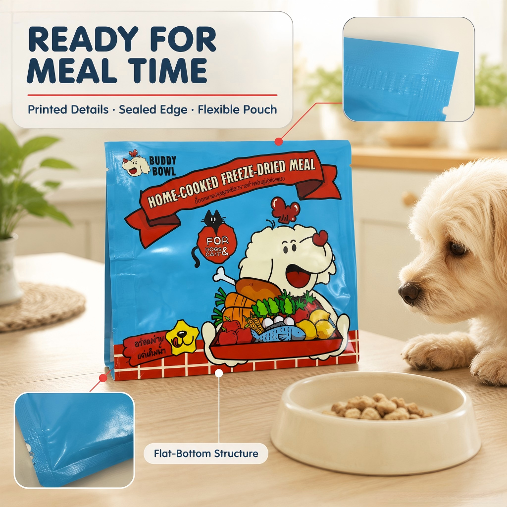 Custom Dog Treat Packaging Bag