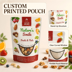 Custom Nut Packaging Bag