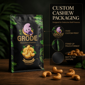 Custom Cashew Packaging Bag