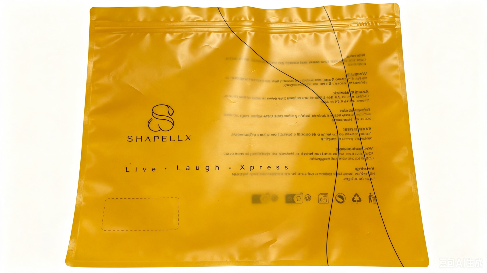 Custom Apparel Packaging Bag - 图片 3