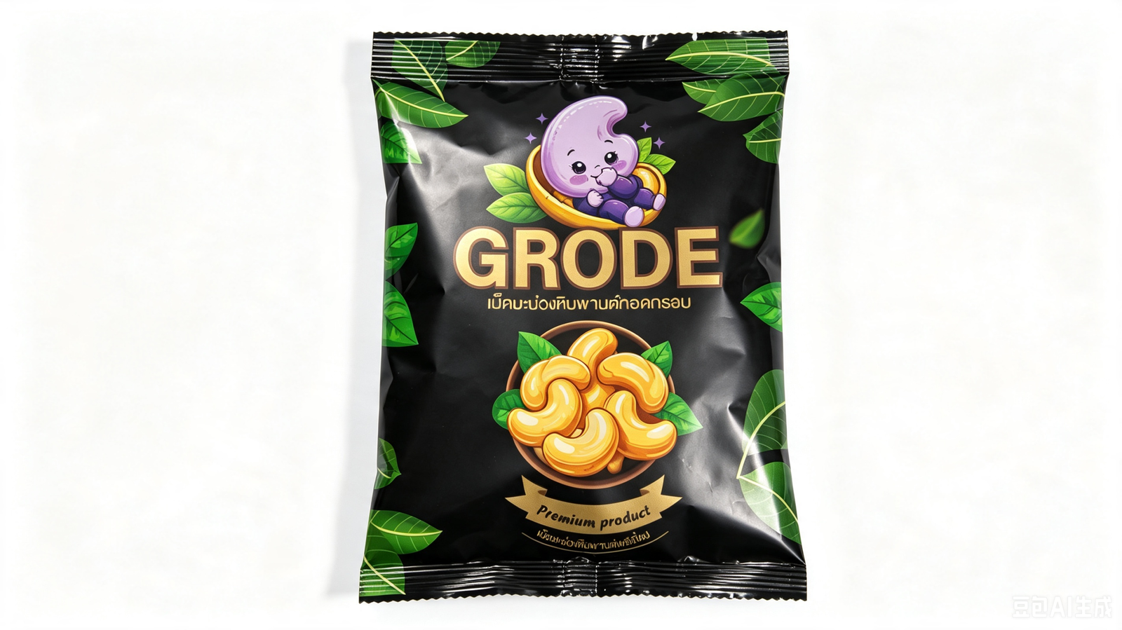 Custom Cashew Packaging Bag - 图片 2