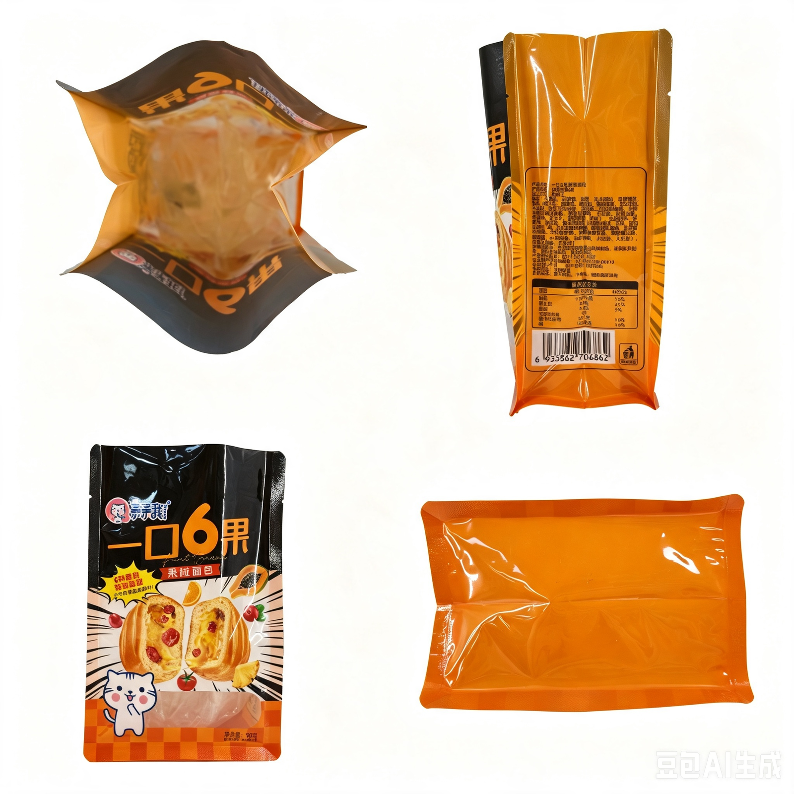 Custom Bread Packaging Bag - 图片 3