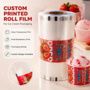 Customized Ice Cream Packaging Film Roll